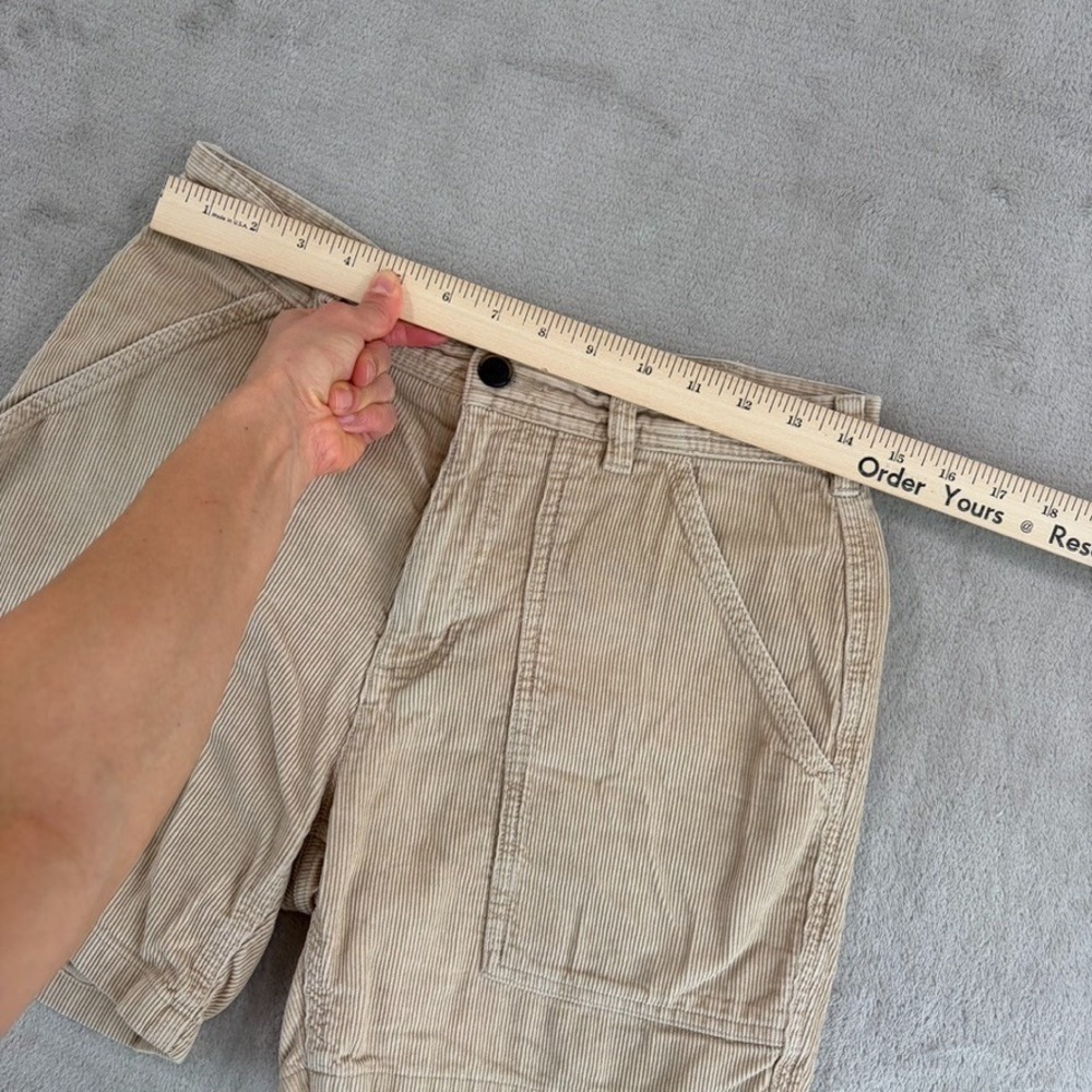 Patagonia Organic Cotton Cord Utility Shorts 6" in Beige Men Fits 28 (Tag 30) - Picture 5 of 8